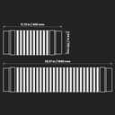 4" Inch Flexible Duct - 1.48 to 3.28 ft Length - Corrugated Aluminum Ducting Connector - Galvanized Steel End Sleeves - Washer and Dryer Exhaust Duct - Dust Collection Hose - Dryer Duct