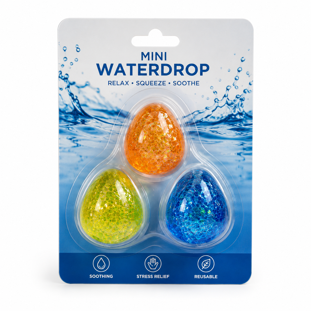 Mini Waterdrop Stress Balls