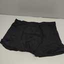 Men's Incontinence Underwear, Leak Proof Washable Reusable Cotton Boxer Brief, Heavy Flow Bladder Leak 3 Pack (Black, XX-Large)