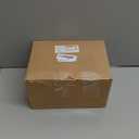 (12 Pcs-5.1in) Mini Lanterns for Vintage Western Christmas Decor, Lightweight Bronze Small LED Lanterns Decorative Indoor & Outdoor Hanging Ornaments for Weddings Party Halloween Decorations (Brushed Brown)