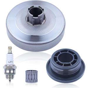 Adefol 325"-7T Sprocket Clutch Drum with Needle Bearing Kit for Husqvarna 435 435E 440 440E Jonsered CS2240, CS2240S Chainsaw Replace 505441501, 544212402