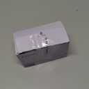 VCE Ethernet Wall Plate (UL-Listed) 1-Port, Keystone Jack Wall Outlet with CAT6 Keystone Inline Coupler Insert and Low Voltage Mounting Bracket 1 Gang, Blue 2-Pack