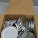 meiyimaoyi 50Pcs 2.75inch Mason Jar Lids Regular Mouth,Lids Leak Proof Secure Mason Storage Solid Caps, 100% Fit & Airtight for Regular Mouth Mason Jars Yogurt Iidss,Canning lidss