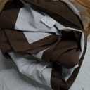 Joywell Coffee Linen Full Blackout Curtains 102" Long, Rod Pocket/Back Tab/Hook Belt/Clip Rings,Thermal Insulated Drapes for Bedroom Living Room with Hooks,2 Panels, 52" x 102"