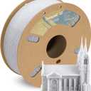 DURAMIC 3D PLA+ Filament 1.75mm 1Kg Marble, PLA Plus Filament 1Kg Spool(2.2lbs) Tougher and Stronger, Dimensional Accuracy Probability +/- 0.02mm