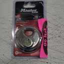 Master Lock 40D Stainless Steel Discus Padlock with Key (1 Pack)