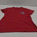 She loves Jesus and America Too T-Shirt Red, Large