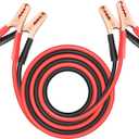 NOONE Jumper Cables for Car Battery, Heavy Duty Automotive Booster Cables for Jump Starting Dead or Weak Batteries (10-Feet (10-Gauge)