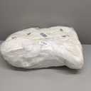 Baby White Bear Embroidered Play Mat, 33.5" Cotton Crawling Mat, Detachable Washable Floor Rug Soft Kids Room Decor Gym Nursery Area Rug Playroom Carpet for Infant Toddler