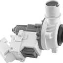 W10919003 W10775446 Washer Drain Pump Assembly Replace B25-3A04 AP6038235 PS11770076 Washing Machine Drain Pump and Motor fit for Whirlpool Kenmore Washer 7MWET4027HW0 WTW4616FW1 by AMI PARTS