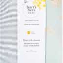 Burt's Bees Baby Essential Organic Cotton Fitted Crib Sheet, Breathable for Boy Girl Standard Crib & Toddler Mattresses