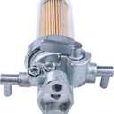 DVPARTS Fuel Filter Cup Base Assembly T2350-35011 Compatible with Kioti CK20 CK2510