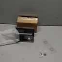 VOLDRA Toilet Paper Holder with Phone Shelf, Self-Adhesive or Screw Toilet Tissue Roll Holder Wall Mount, Rustproof & Multifunctional Bathroom Toilet Paper Holder Storage Dispenser(Gray)