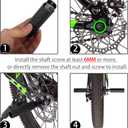 Bike Pegs 2Pcs Aluminum Alloy Anti-Skid Lead Foot Bicycle Pegs 3/8 inch Axles