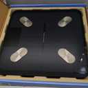 Etekcity Smart Scale for Body Weight, FSA&HSA Eligible, Bathroom Digital Weighing Scale with BMI, Body Fat, Muscle Mass, Accurate Bluetooth Home User Health Equipment Sync Apps, LED, Tempered glass (Classic-Black)