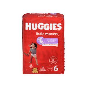 Huggies Size 7 Diapers, Little Movers Baby Diapers, Size 7 (41+ lbs), 80 Count (2 Packs of 40), Packaging May Vary