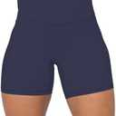 Sunzel No Front Seam High Waist Biker Shorts for Women, Squat Proof Yoga Workout Gym Bike Shorts L