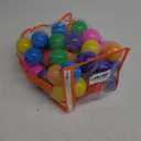 Ball Pit Balls Phthalate Free BPA Free Crush Proof Plastic - 7 Bright Colors in Reusable Play Toys for Kids with Storage Bag