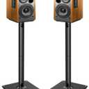 PERLESMITH Universal Floor Speaker Stands 26 Inch for Surround Sound, Klipsch, Sony, Edifier, Yamaha, Polk & Other Bookshelf Speakers Weight up to 22lbs - 1 Pair
