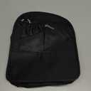 HOYOFO Mini Backpack Organizer Insert, Black, 7.7"L x 4.3"W x 10.6"H, Waterproof Nylon, Fits Small Backpacks