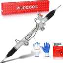 PHOBOOS Hydraulic Power Steering Rack and Pinion Assembly Compatible with Mitsubishi Pajero Montero Sport L200 Triton, New Unit, Leak-proof, Direct fit, Ref. 4410A603