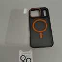 Magnetic 3 in 1 for iPhone 17 Pro Max Case, [Omni-Directional Protection] with 1x Screen Protector + 1x Camera Cover, [Seamless Work with Magsafe] Protective Case for iPhone 17 Pro Max Cosmic Orange