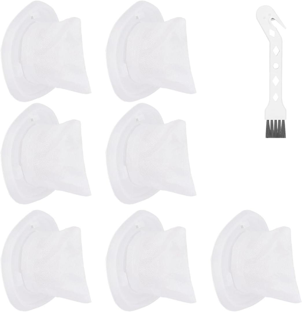 HNVCF10 Filter Replacement for Black and Decker Dustbuster Filter: Compatible with BLACK+DECKER Hand Vacuum Filter HNVC215B10, HNVC215BW52, HNV215B12, HNVC115J06, HNVC115B22, 7 Packs