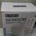 ELPHECO Bathroom Trash can Motion Sensor, Automatic Garbage can, Slim Plastic Smart Trash Bin with Lid, Commercial Intelligent Wastebaskets for Bedroom, Bathroom, Office, Grey, 2 Gallon