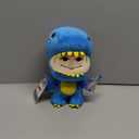 DevSeries Blue Rex 8-Inch Plush - 8-Inch Polyester Plush with Exclusive Virtual Item Code