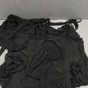 FEOYA Women Lingerie Set 2 Piece Lace Mesh Sleepwear Mesh Cami Nightgown Lingerie Set (X-Large, Black)