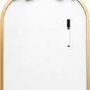 Wesiti 24 x 16 Bow Magnetic Dry Erase White Board with Marker for Wall
Retro Gold Arched Frame Baroque Metal Decorative Cute Organization Modern Whiteboard, Wall Mounted for Bedroom Dorm Home