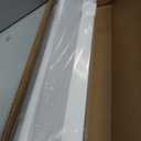 LazBlinds Cordless Cellular Shades, No Tools No Drill Blackout Honeycomb Shades Pleated Blinds for Windows, 38" W x 64" H, Silver White