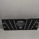 Squat Wedge Block One Piece: Heel Elevated Slant Board for Squats Weightliting Home Gym Squat Wedge (1Pc: Large)