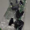 Double Super Clamp Camera Mount, Umbrella Holder Bracket with 360 Ballhead Magic Arm for Pole, Tripod Clamp Mount for Cross Bar, Light Stand, Strollers, Photo Boom Stand, Reflector - CB08