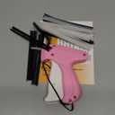 Stitch Gun for Clothes - Handheld Stitch Gun Quick Clothing Fixer - Tagging Gun - Includes 6 Needles, 1000 Black Fasteners & 1000 White Fasteners