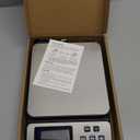 Fuzion Digital Shipping Postal Scale - 88lb x 0.1oz, Stainless Steel Platform, 5 Units, Hold/Tare/PCS Counting, Easy Calibration, Large LCD, Scale for Packages, All-in-1 Shipping Scale (PS2)