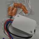 DEWENWILS Wireless Light Switch and Receiver Kit, No in-Wall Wiring Required, Remote Control Switch Lighting Fixture for Ceiling Lights, Fans, Lamps,100 Ft RF Range, Programmable