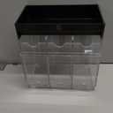 3-Slot Acrylic Booster Pack Dispenser, Card Dispenser Storage and Organizer, Compatible With Various Cards, Easily Fit Entire Booster Box, Organizer Display for Trading Card, Booster Packs, Sports