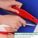 WRAPXPERT Wallpaper Smoothing Tools,Wallpaper Tool Kit with Squeegee Smoother,Seam Roller,Wallpaper Brush for Peel and Stick Hanging,Contact Paper,Vinyl Application,Wall Tile