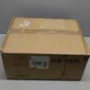 Outdoor Pendant Light, 16" 1-Light Large Hanging Porch Light Fixtures, Modern Black Outside Chandelier Lantern Lighting with Bubble Glass for Porch Gazebo Entryway, 2375/1HL