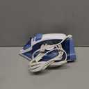 Steam Iron for Clothes Fast Heating, 1200W Iron with Non-Stick Ceramic Soleplate, Self-Cleaning, Burst of Steam, Spray Mist, 7.03oz Water Tank Ironing Clothes for Home, Blue