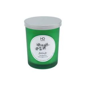 HD Designs Festive Fir Scented Green Solid Jar Candle, 8 oz 