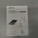 ANRAN 2K Solar Security Camera Outdoor Wireless, WiFi Camera Battery-Powered with 360 PTZ for Home Security, 3MP Color Night Vision, PIR Motion Detection, Two-Way Audio, Compatible with Alexa (2K White-1pcs)