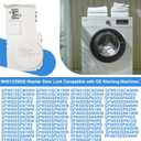 Upgrade WH01X29528 Washer Door Lock Compatible with GE General Electric Washing Machine Clothes Washer Lid Lock Door Latch Switch, Replacement AP6985313, EAP12749276, 4958749, PS12749276, PD00060769