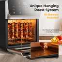 Compact Air Fryer Oven with Digital Display
10QT Small Toaster Oven Air Fryer Comb,10-in-1Multifunctional Digital Mini Oven, Bake ,Roast, Reheat, Windowed Door