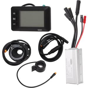 Pissente Electric Motor Controller, Full Joint Motor Controller Kit 22A Electric Modification Kit with GD01 Panel Replacement for 500W Geared Motor