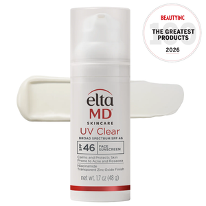 EltaMD UV Clear Face Sunscreen SPF, OilFree Sunscreen with Zinc Oxide, Dermatologist Recommended, 1.7 oz