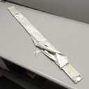 Door Rain Drip Guard, 40 Inch Anodized Aluminum Door Drip Cap Overhead Door and Window Raindrop Edge Guard(1)