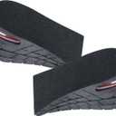 Height Increase Insoles 4-Layer Air up Shoe Lifts Elevator Shoes Insole -7.5 cm (3 inches) Heels Lift Inserts for Men and Women