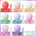 PartyWoo Pastel Balloon Arch Kit 142pcs Different Sizes of 18 12 5 Inch, 142 Count